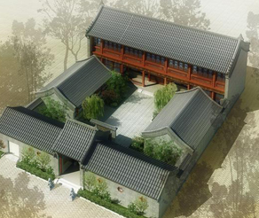 換個(gè)角度看北京 微縮版的四九城